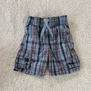 Gymboree Blue Plaid Shorts